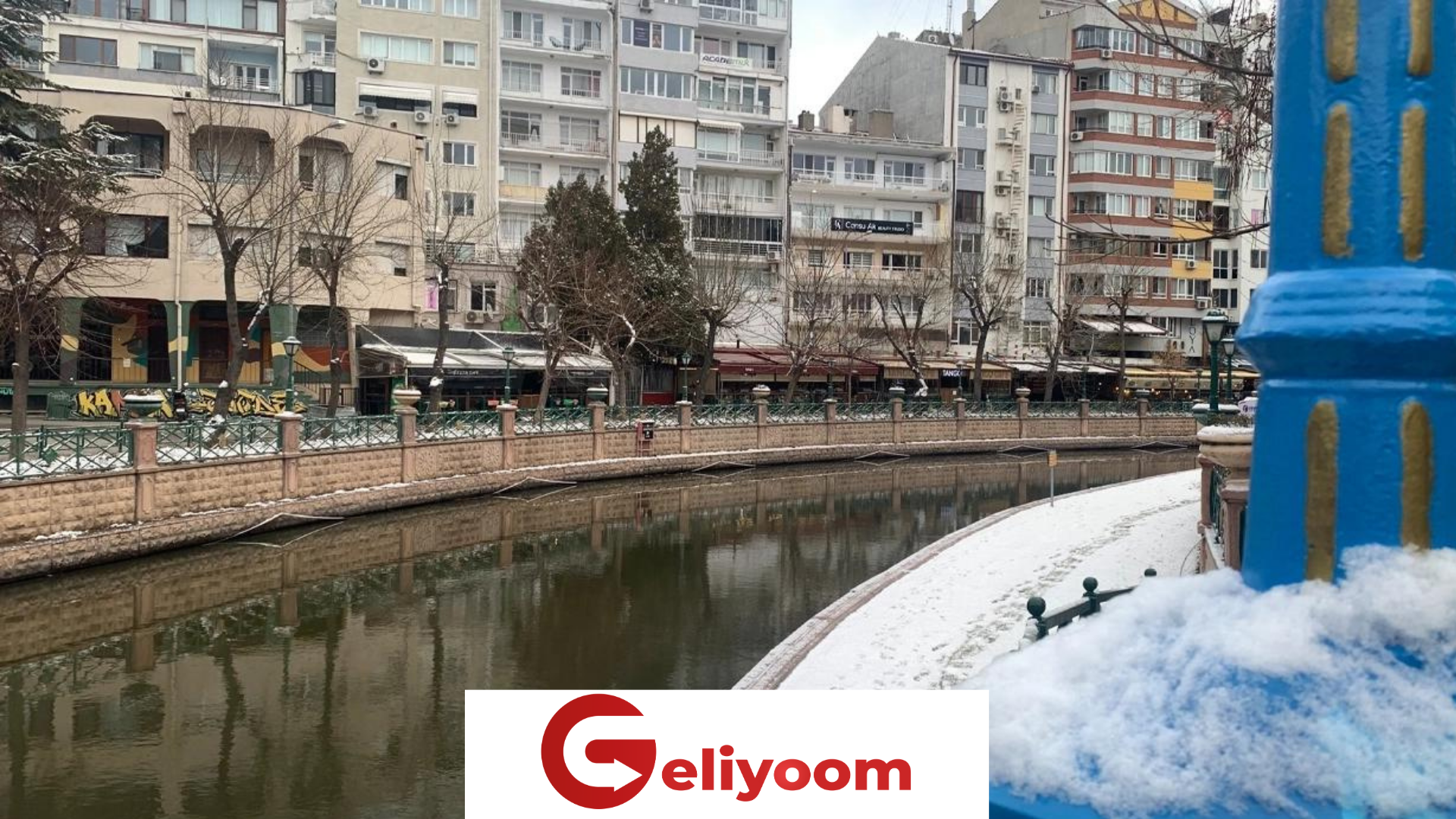 Eskişehir’de Yılın İlk Yoğun Kar Yağışı Şehir Merkezini Beyaz örtüyle Kapladı
