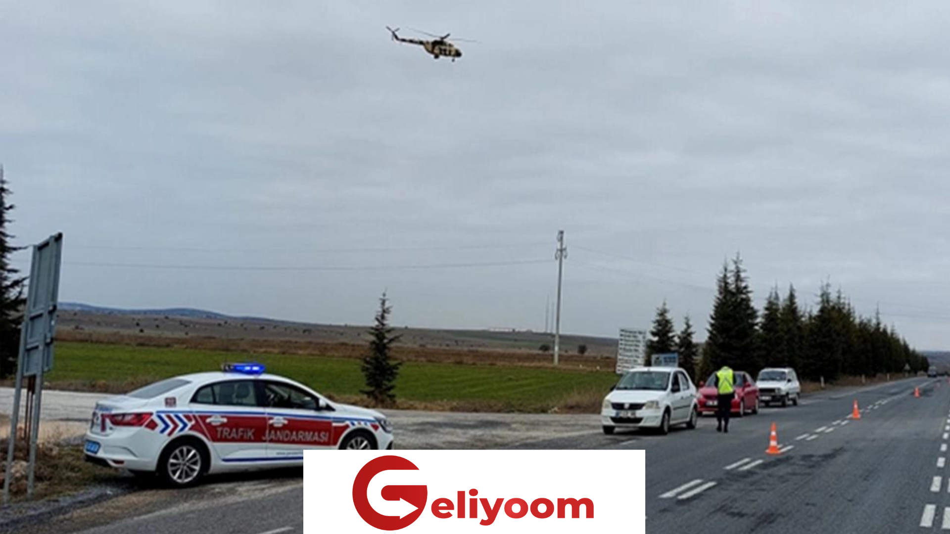 Eskişehir’de Havadan Trafik Denetimi 217 Araç Kontrol Edildi