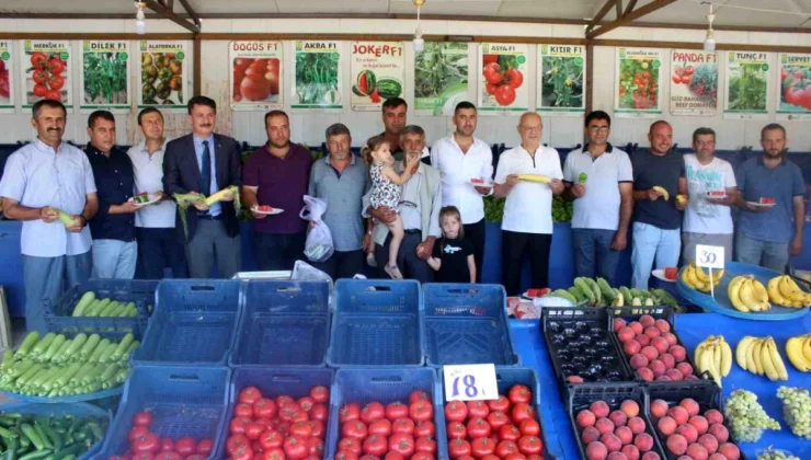 Eskişehir’de Ucuz Meyve-Sebze Üretici Marketi Açıldı